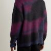 Dégradé Brushed Jacquard-Knit Sweater - BK