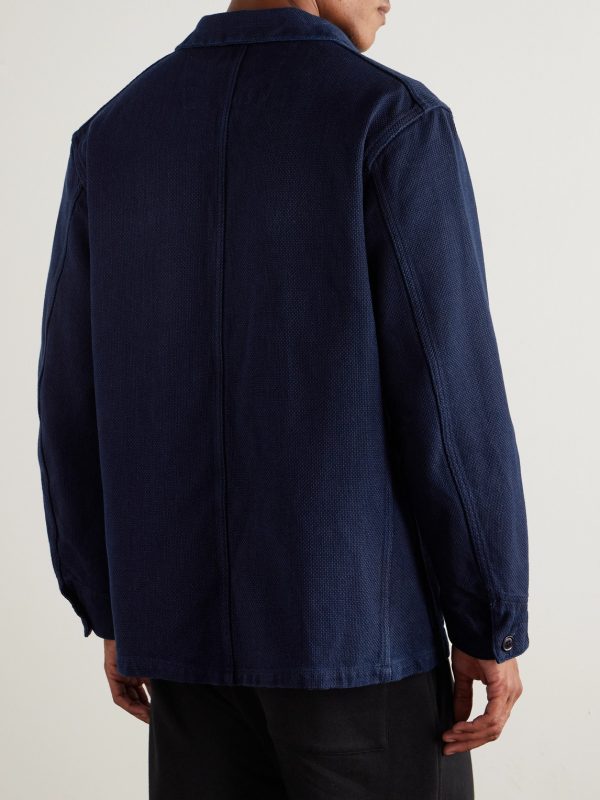 Sashiko Cotton Jacket - BK