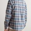 Checked Brushed-Cotton Shirt - BK Checked Brushed-Cotton Shirt - BK