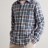 Checked Brushed-Cotton Shirt - FR Checked Brushed-Cotton Shirt - FR