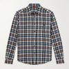 Checked Brushed-Cotton Shirt Checked Brushed-Cotton Shirt