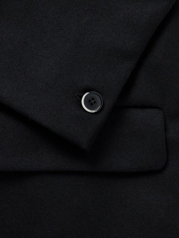 Wool-Blend Felt Blazer - CU Wool-Blend Felt Blazer - CU