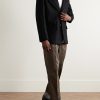 Wool-Blend Felt Blazer - OU Wool-Blend Felt Blazer - OU