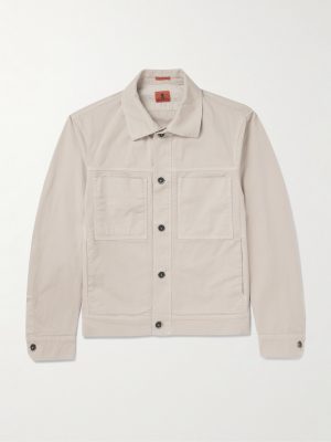 Cotton-Blend Twill Overshirt Cotton-Blend Twill Overshirt