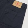 Tapered Cropped Pleated Stretch-Cotton Twill Trousers - CU Tapered Cropped Pleated Stretch-Cotton Twill Trousers - CU