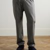 Straight-Leg Virgin Wool Drawstring Trousers - FR
