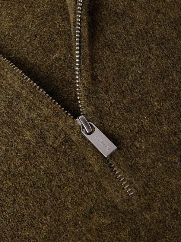 Alpaca-Blend Half-Zip Sweater - CU Alpaca-Blend Half-Zip Sweater - CU