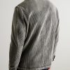 Garment-Dyed Cotton-Corduroy Overshirt - BK