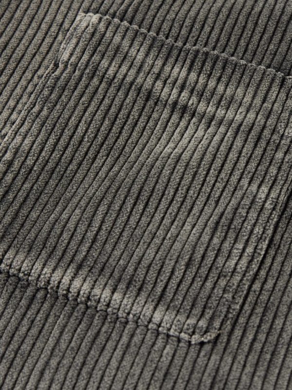 Garment-Dyed Cotton-Corduroy Overshirt - E2
