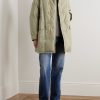 Winslow Padded Wool and Linen-Blend Down Coat - OU