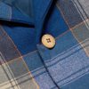 Keesey Checked Wool and Linen-Blend Flannel Down Jacket - E1 Keesey Checked Wool and Linen-Blend Flannel Down Jacket - E1