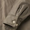 Keesey Convertible-Collar Padded Silk-Twill Shirt Jacket - E1 Keesey Convertible-Collar Padded Silk-Twill Shirt Jacket - E1