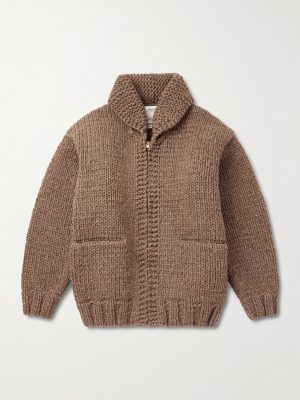 Shawl-Collar Wool and Cashmere-Blend Cardigan Shawl-Collar Wool and Cashmere-Blend Cardigan