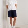 Slim-Fit Pointelle-Knit Organic Cotton Shirt - OU Slim-Fit Pointelle-Knit Organic Cotton Shirt - OU
