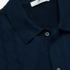 Slim-Fit Pointelle-Knit Organic Cotton Shirt - CU Slim-Fit Pointelle-Knit Organic Cotton Shirt - CU
