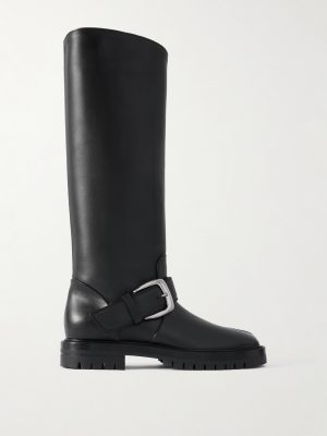 Tabi Split-Toe Buckled Leather Boots Tabi Split-Toe Buckled Leather Boots