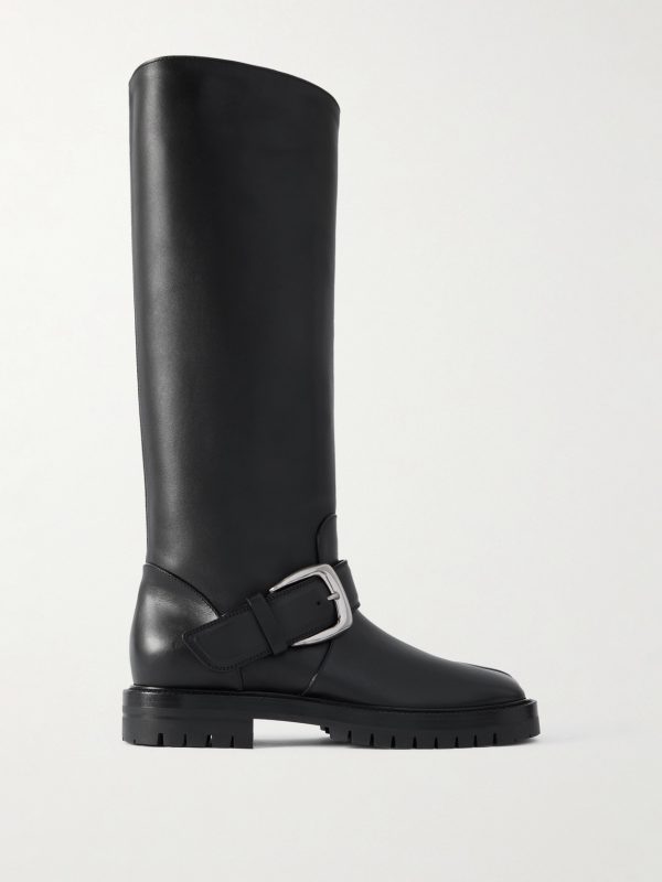 Tabi Split-Toe Buckled Leather Boots Tabi Split-Toe Buckled Leather Boots
