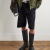 Tabi Split-Toe Buckled Leather Boots - OU Tabi Split-Toe Buckled Leather Boots - OU