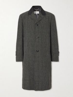 Virgin Wool-Blend Tweed Coat Virgin Wool-Blend Tweed Coat