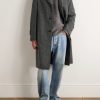 Virgin Wool-Blend Tweed Coat - OU Virgin Wool-Blend Tweed Coat - OU
