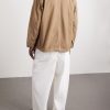 Corduroy-Trimmed Cotton-Canvas Jacket - BK Corduroy-Trimmed Cotton-Canvas Jacket - BK