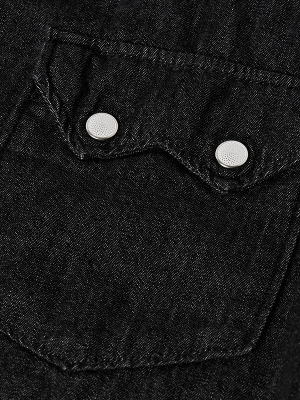 Cotton-Chambray Western Shirt - CU
