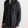 Cotton-Chambray Western Shirt - FR