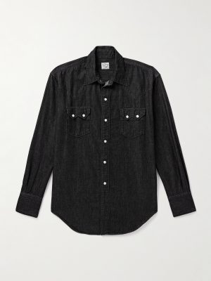 Cotton-Chambray Western Shirt Cotton-Chambray Western Shirt