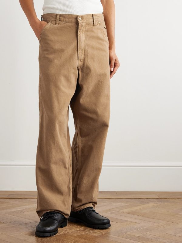 Oxford Painter Straight-Leg Cotton-Twill Trousers - FR Oxford Painter Straight-Leg Cotton-Twill Trousers - FR