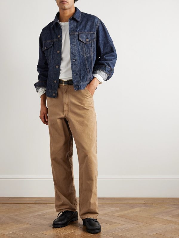 Oxford Painter Straight-Leg Cotton-Twill Trousers - OU Oxford Painter Straight-Leg Cotton-Twill Trousers - OU