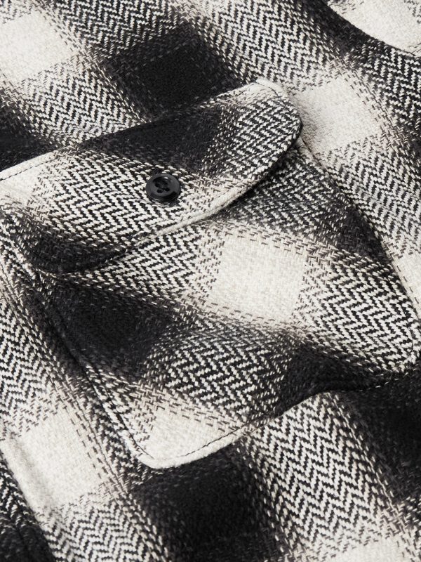 Checked Cotton-Flannel Shirt - CU