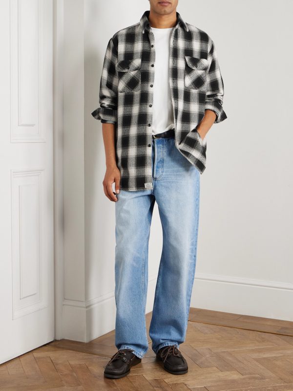 Checked Cotton-Flannel Shirt - OU
