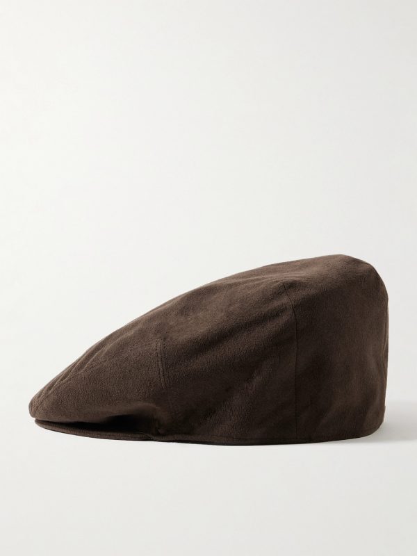Litton Alcantara® Flat Cap - BK