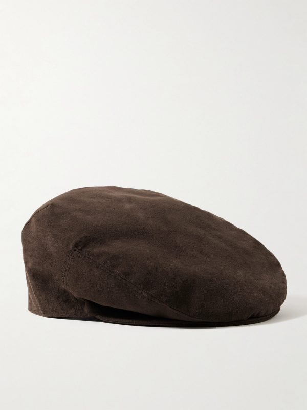 Litton Alcantara® Flat Cap