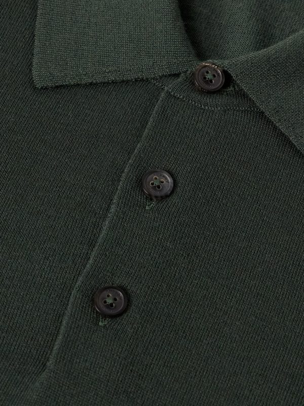 Tantallon Slim-Fit Merino Wool Polo Shirt - CU