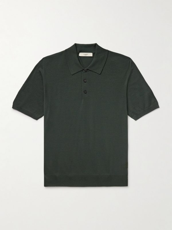 Tantallon Slim-Fit Merino Wool Polo Shirt