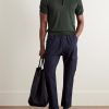 Tantallon Slim-Fit Merino Wool Polo Shirt - OU