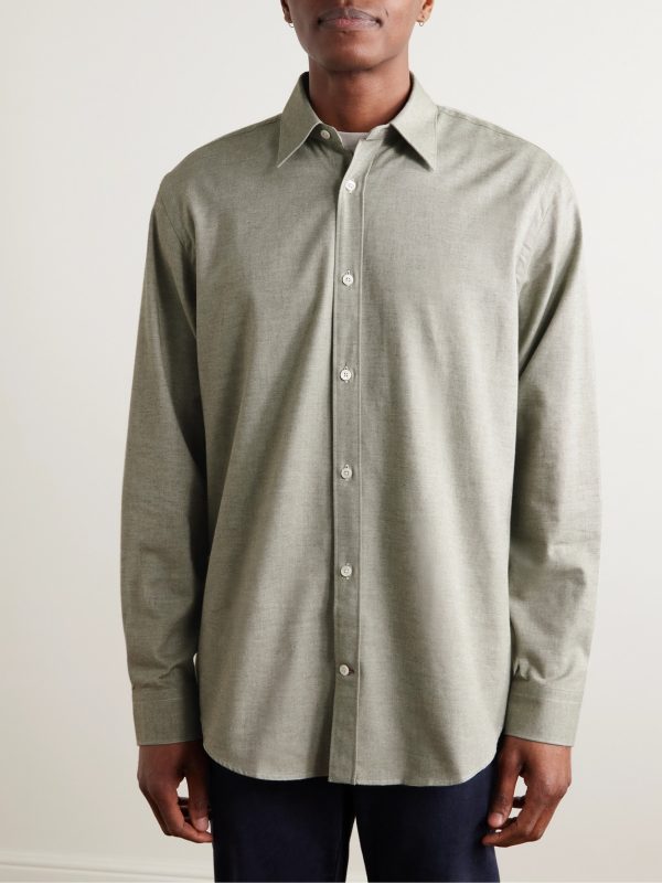 Cotton-Flannel Shirt - FR