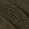 Linton Logo-Embroidered Wool Half-Zip Sweater - CU Linton Logo-Embroidered Wool Half-Zip Sweater - CU