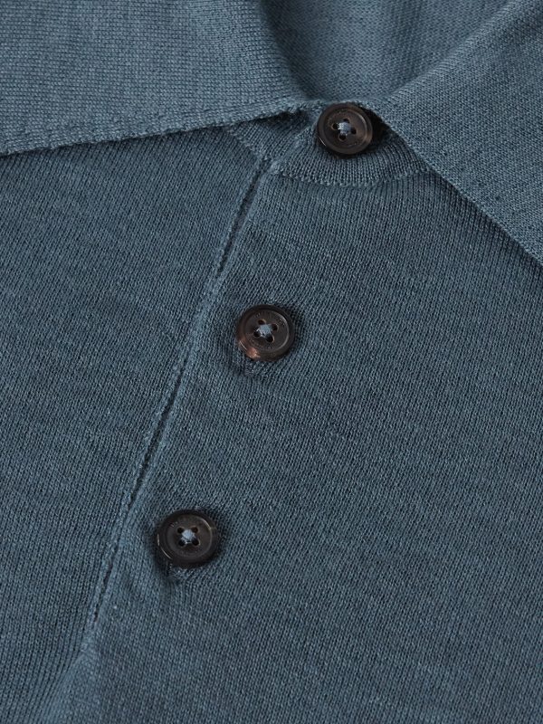 Tantallon Slim-Fit Merino Wool Polo Shirt - CU