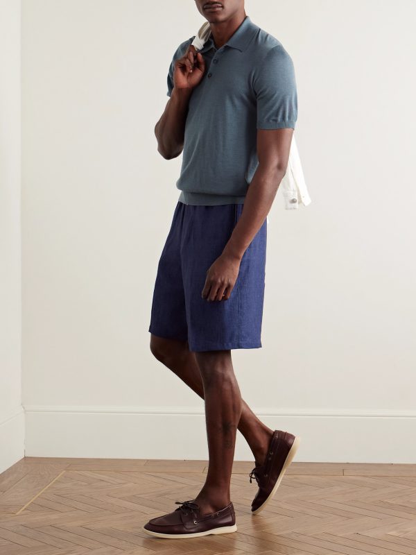 Tantallon Slim-Fit Merino Wool Polo Shirt - OU