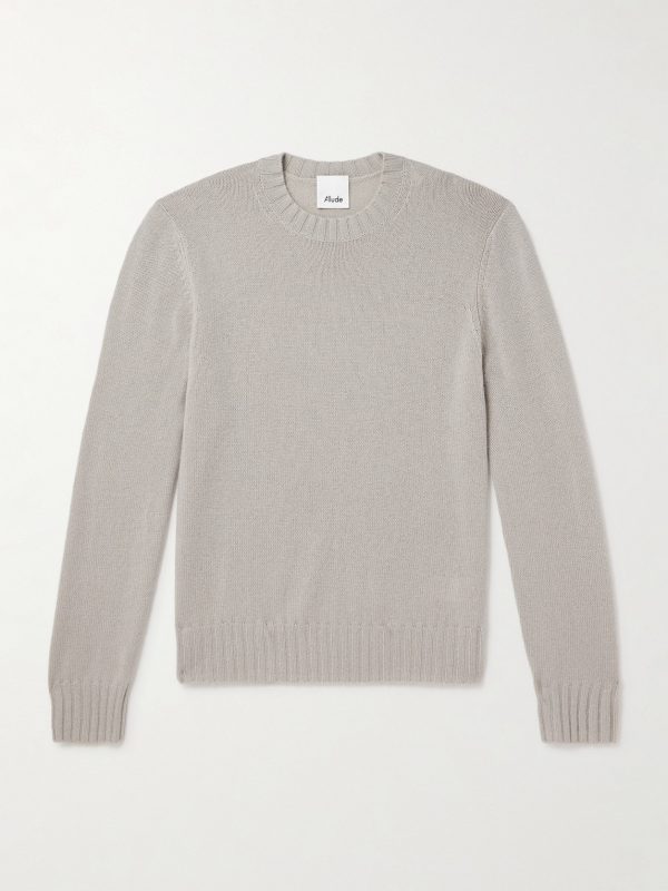 Wool and Cashmere-Blend Sweater