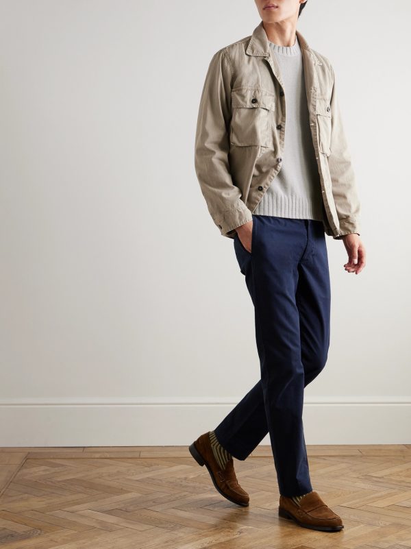 Wool and Cashmere-Blend Sweater - OU