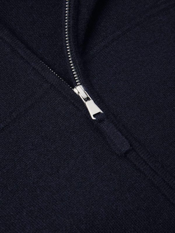 Virgin Wool and Cashmere-Blend Bomber Jacket - CU Virgin Wool and Cashmere-Blend Bomber Jacket - CU