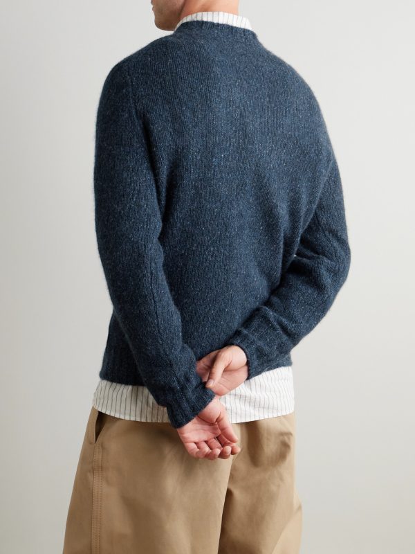 Slim-Fit Cashmere Sweater - BK Slim-Fit Cashmere Sweater - BK