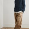 Slim-Fit Cashmere Sweater - OU Slim-Fit Cashmere Sweater - OU