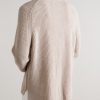 Ribbed Virgin Wool and Cashmere-Blend Polo Sweater - BK Ribbed Virgin Wool and Cashmere-Blend Polo Sweater - BK