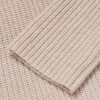 Ribbed Virgin Wool and Cashmere-Blend Polo Sweater - E1 Ribbed Virgin Wool and Cashmere-Blend Polo Sweater - E1