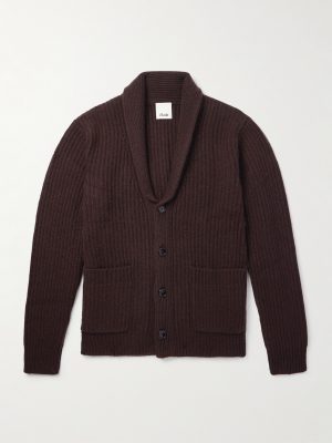 Shawl-Collar Wool and Cashmere-Blend Cardigan Shawl-Collar Wool and Cashmere-Blend Cardigan