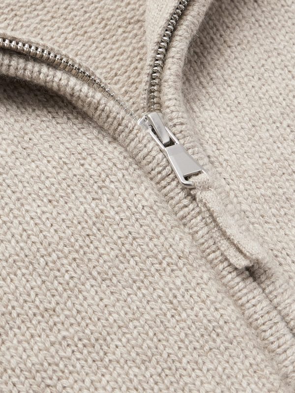 Cashmere Half-Zip Sweater - CU